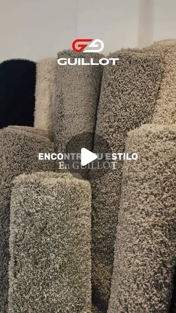 Alfombras en el showroom de Guillot
